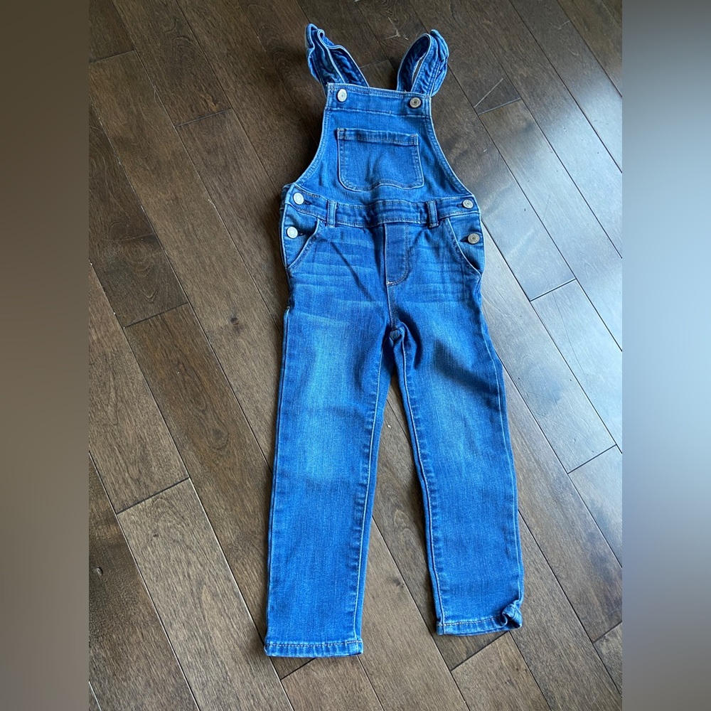 Gap ruffle overalls